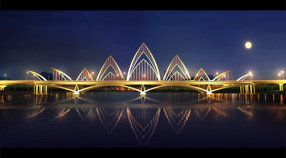 九(jiu)龍(long)江(jiang)北(bei)港(gang)主(zhu)橋(qiao)