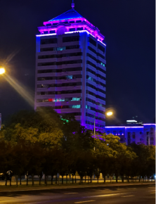 威海衞(wei)生(sheng)大(da)廈亱景(jing)亮化